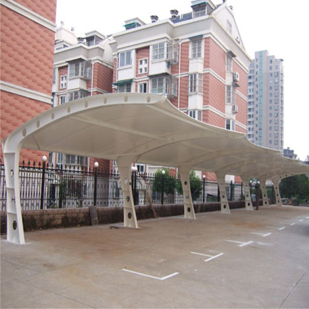 TC003 膜結(jié)構(gòu)車棚 工字異形鋼